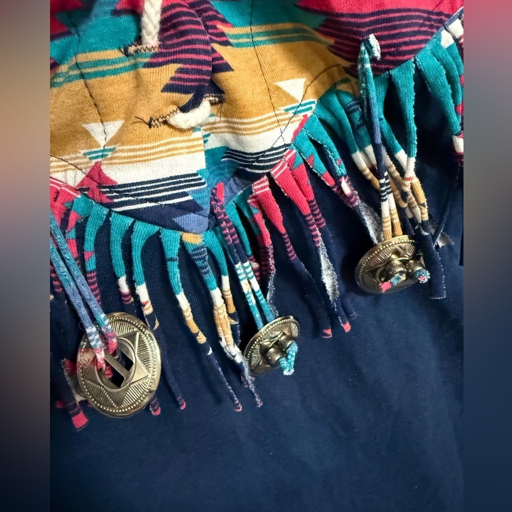 Ozark Mountain Vintage Blue Top - Picture 4 of 5